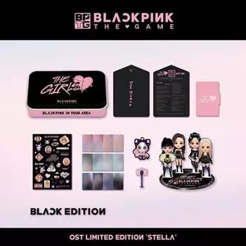 BLACKPINK Limited Edition — OST ИГРЫ (ДЕВУШКИ СТЕЛЛА ВЕР.) BLACK ver.