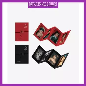 BLACKPINK [ME] ПАПКА С ФОТОГРАФИЯМИ JISOO RED