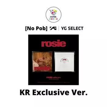 BLACKPINK ROSE первый студийный альбом rosie KR Exclusive No POB