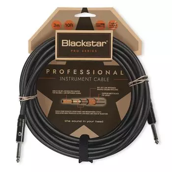 Blackstar Musical instrument shield cable 3m PROFESSIONAL INSTRUMENT CABLE type 10ft S-S