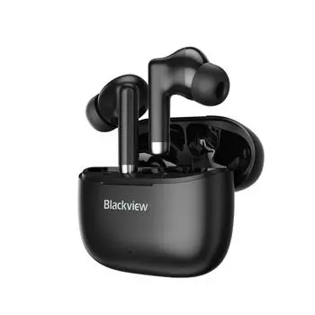 Blackview Airbuds 4 True Беспроводные наушники Bluetooth 5,3 Стерео Бас Наушники-вкладыши с микрофонами Вызов Siri
