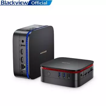 Blackview MP60 Windows 11 Intel 11-го поколения N5095 Мини-ПК DDR4 16 ГБ 1 ТБ SSD Настольный игровой компьютер
