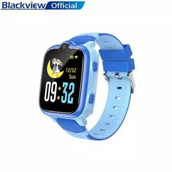 Blackview Z10 4G Смарт-часы Дети GPS Видеозвонок SOS Водонепроницаемые детские умные часы Камера Монитор Трекер Местоположение Телефон Часы