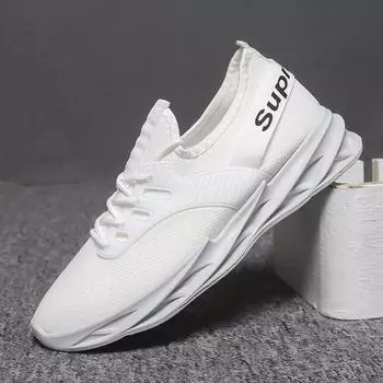 Blade мужская обувь весенне-осенняя спортивная обувь мужская легкая повседневная обувь мужская тканевая обувь летающая плетеная беговая обувь мужская 39