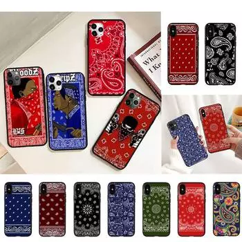 Бладз&;Чехол для телефона с рисунком банданы Cripz Gang для iPhone 13, 8, 7, 6, 6S Plus, 5, 5S SE, 2020, 12pro max, XR, X, XS, MAX, 11, Fundas Capa iphone 6 6s