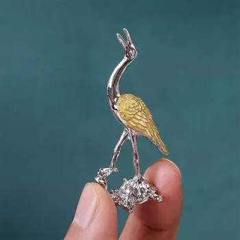 Благоприятный антикварный золотой держатель для благовоний Phoenix из цинкового сплава для ароматерапии, аксессуары для домашнего декора