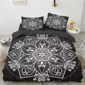 Благородный комплекс тотемов удобный комплект 3D печатный пододеяльник комплект наволочка из ультратонкого волокна новый оптовый US Queen228x228cm