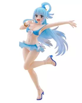благословение на этот замечательный мир трех основных фигур Бога! Aqua~Версия купальника~ синий
