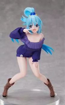 благословение на эту замечательную фигурку elcoco aqua scale 3 KonoSuba Божий мир! 1/7 синий