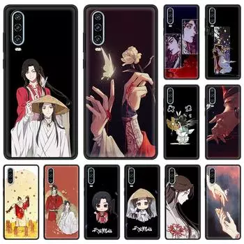 Благословение Небесного Чиновника Для Huawei P30 Lite Мягкий Чехол Для Huawei P50 Pro P20 P40 Lite EP Smart Z 2021 Y6p Y9s Y7a 2019 Чехол Huawei P20 Pro