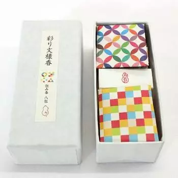Благовония в обертке «Фумико» Милый предмет с мягким ароматом, который можно добавить в письма или поместить в визитницу с рисунком «Клуб японской поэзии»