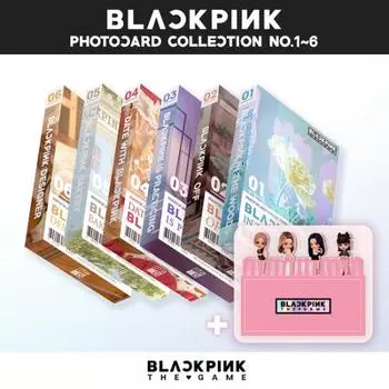 BLAKPINK — КОЛЛЕКЦИЯ ИГРОВЫХ ФОТОКАРТ (НЕТ. от 1 до НЕТ. 6)