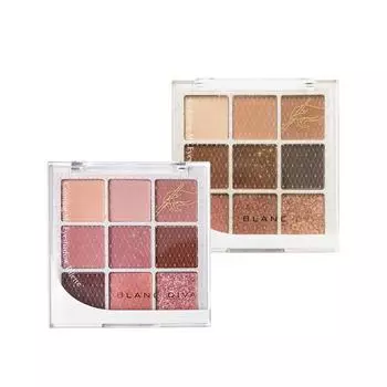 БЛАН ДИВА Раскраска:Палетка теней для век Me 7,8 г 01W Pink