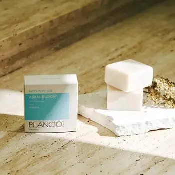 Blanc 101 Мыло для лица и тела Aqua Bloom 100 г Face and Body Bar Aqua Bloom