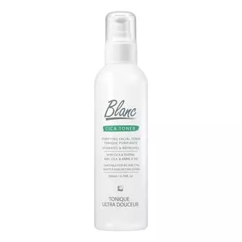 Blanc Nature Сертифицированный веганский ультрабыстрый успокаивающий тоник Magic Cica, 1 шт., 200 мл