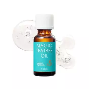 [BLANC Official] Волшебное масло чайного дерева 20 мл Сыворотка для проблемной кожи Маска для чувствительной кожи Корейская косметика Масло для лица Пузырьки Унисекс Уход за проблемной кожей тела