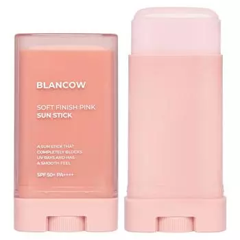 Blancau Soft Finish Pink Sun Stick 22 г SPF50+ PA++++, 1 шт.