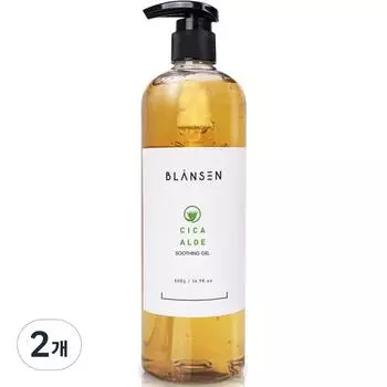 Blanccen Cica Успокаивающий гель с алоэ, 500 г, 2 шт.