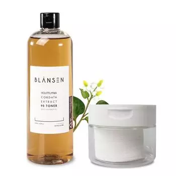 Blanccen Houttuynia cordata Extract, 90 тонеров + тонер для эмбо, 70 листов