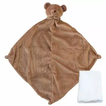 Blankie AngelDear Animal Bear Brown Towels Baby Gift Mini Blanket Soft Toys First Toys Baby Newborn Japanese Original Product Baby Gauge Nails коричневый