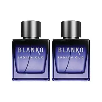 BLANKO By King Indian Oud Tlt Parfum Упаковка 2X100 мл | Самые стойкие мужские жидкие духи с технологией Time Lock