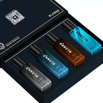 BLANKO By King Powerful Men Collection Tlt Parfum 20 мл Упаковка из 4 штук | Самые стойкие мужские жидкие духи с ароматом рассвета с технологией Time Lock