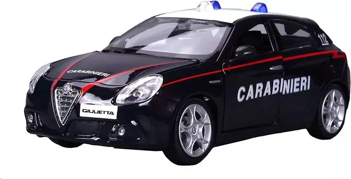 Blargo Alfa Romeo Giulietta Mini Car ALFA ROMEO GIULIETTA 2010 Carabinieri Police Car 1/24 [Item]