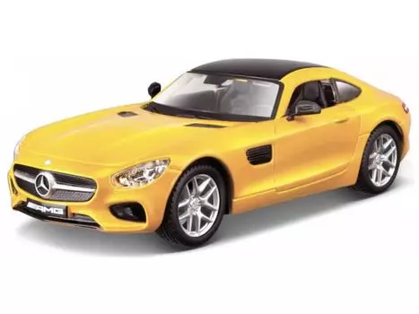 Blargo Benz Mini Car BENZ AMG GT 2016 1/32 (С190) (желтый) [Элемент] жёлтый