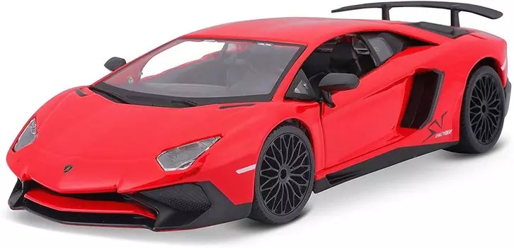 Blargo Lamborghini Aventador Мини-автомобиль LAMBORGHINI AVENTADOR LP SV 1/24 750-4 (RED) [Элемент] красный