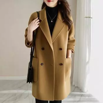 Blazer Women s New Small Men Are Popular This Year, Medium and Long Woolen Coats M