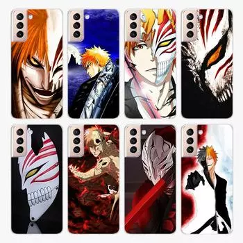 Bleach Kurosaki Ichigo Anime For Samsung Galaxy S22 Pro S21 S20 FE Ultra S10 S10E Lite S9 S8 Plus S7 S6 Edge Soft Phone Case Samsung S6