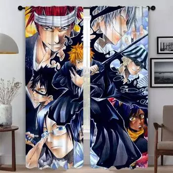 BleachS затемняющие шторы для камеры Хэллоуин украшения окна занавески для комнаты 2 панели домашнего интерьера занавески перегородка ребенок W50xH70cmx2pcs-CL