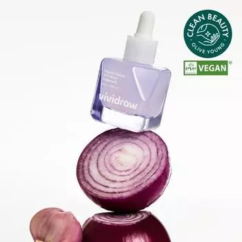 [Средство для устранения пятен] Vivid Draw Niacin Onion All Clear Ampoule 40 мл, косметика из Кореи