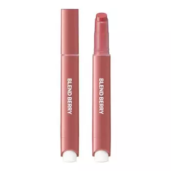 BLEND BERRY Lip Balloon 004 Wake Up Nude Pink Plumper Shiny Tint Effect Rich Moisturing (Розовый бежевый) 2.5g