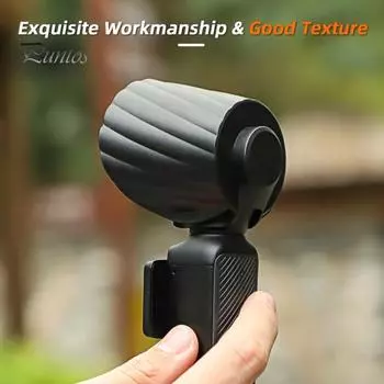 Бленда для объектива Osmo Pocket 3 Gimbal, защитная крышка от солнца, функция затенения, защищает объектив, блок карданного подвеса, светильник, защита линзы карданного подвеса чёрный