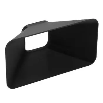 Бленда для объектива спортивной камеры, антибликовый солнцезащитный козырек для Gopro9 Hero9, пластиковый материал, черный