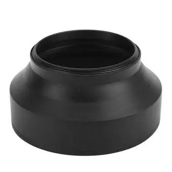 Бленда объектива 3 в 1 Универсальная складная бленда объектива камеры с 3 различными регулируемыми положениями72 мм 72mm