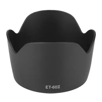 Бленда объектива ET-60II для крепления на камеру Canon 75-300mmf 4-5.6III USM EF S 55-250mm IS(ЕТ-60II )