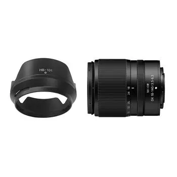 Бленда объектива камеры HB101 для бленды объектива камеры ZDX18-140mm F3.5-6.3 VR Байонетное крепление бленды объектива для удобного хранения бленды объектива