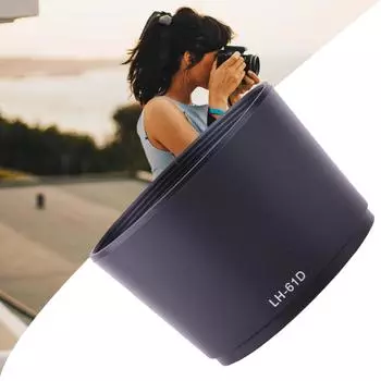Бленда объектива LH-61D для объектива Olympus Digital ED 40-150mm F4.0-5.6 Mount Lens Camera Защитный аксессуар для объектива
