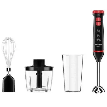 Блендер Аксинья КС-307в Черный с красным