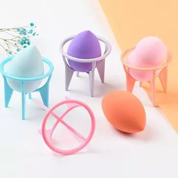 Блендер для макияжа, пудра, стеллаж для хранения, подставка для сушки яиц, губки, держатель розовый