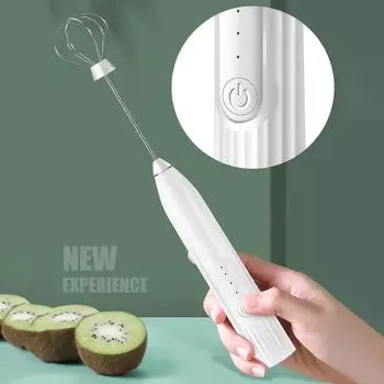 Blenders Kitchen Gadgets Kitchens Accessories Mixer Charging Mode Home Rechargeable Wireless Beater Baked Egg Kitchenware Baking чёрный