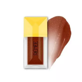 Блеск для губ RENEE Everyday - Honey Dew, легкий и нелипкий, с легким оттенком и защитой SPF 30, обогащен витамином С, 3,5 мл