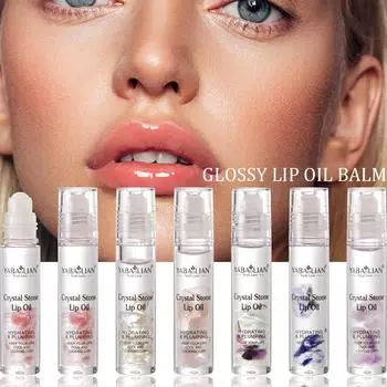 Блеск для губ Роликовый увлажняющий бальзам для губ Увлажняющее масло для губ Блеск для губ Блеск для губ Блеск для губ Макияж 25g * 6