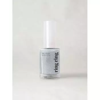 Блеск для ногтей Daiso Ring 10 мл, серебристый