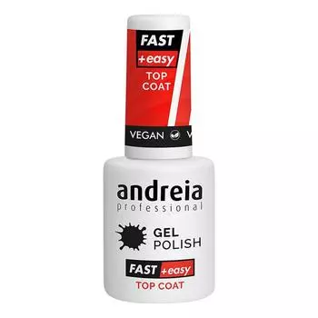 Блеск для ногтей Гель-лак Fast Easy Top Coat Andrea (10,5 мл)