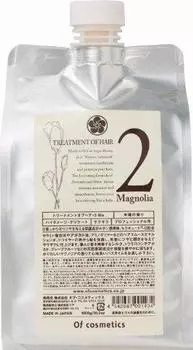 блеск и гладкость Лечение волос аромат магнолии Эксклюзивно в салонах красоты Ofcosmetics Высоко увлажняющий [Естественная аппликатура] 2-Ma