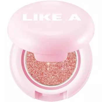 BLESSED MOON Япония Официальный Мини Как Ashadow Peach Glitter Eye Shadow Lame Blessed Moon #Sharwy (Шарви Персик)