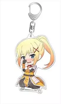 Blessing on this Wonderful Legend of Crimson Nendoroid Plus Darkness Big Acrylic Keychain KonoSuba God s World!